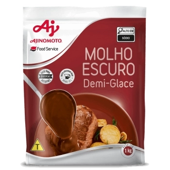 MOLHO ESCURO DEMI-GLACE 1KG C/6