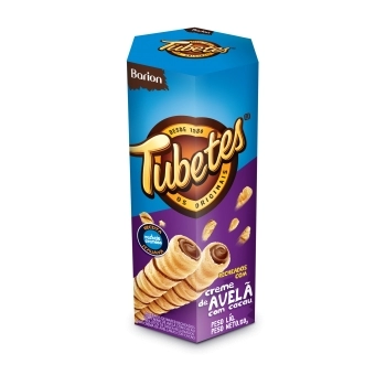 TUBETES ROL WAFER BAU RECH AVELA 50G -BARION C/24