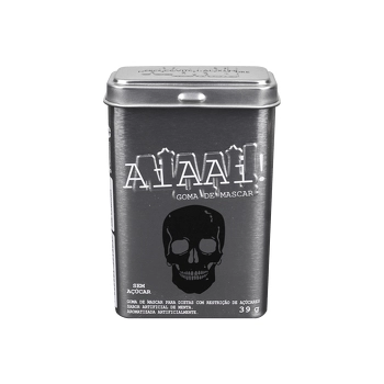 GOMA DE MASCAR AIAAI SEM ACUCAR 12X12X2DP